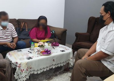 proses membaca akad hibah